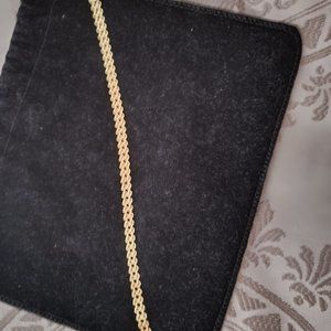 Gold filled ankle bracelet